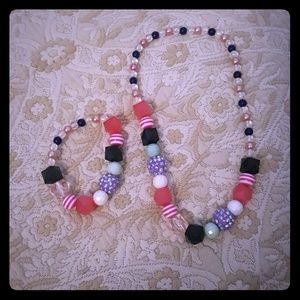 Matching necklace with bracelet